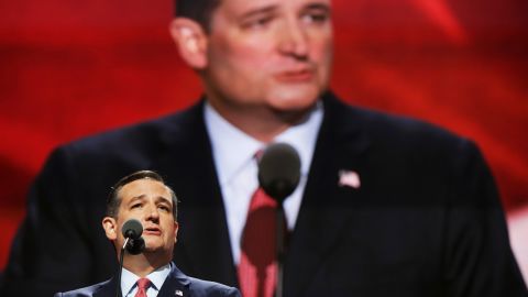 U.S. Sen. Ted Cruz, Trump's main adversary in the primaries, was booed at the end of his speech when it was clear he wasn't endorsing Trump. Cruz told people to "vote your conscience."