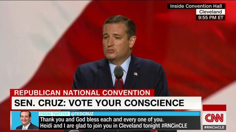 Ted Cruz Booed By RNC Crowd | CNN Politics