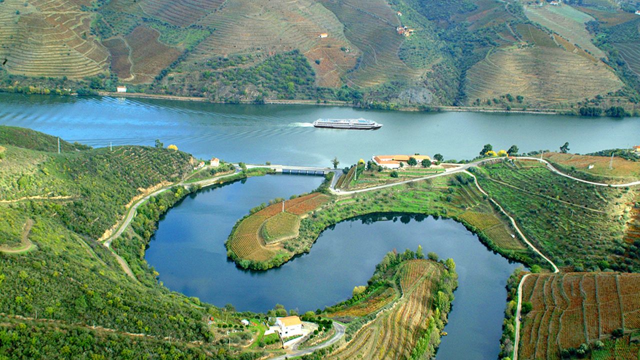 Snaking 200 miles through northern Portugal, Rio Douro (or "river of gold" in English) may be the world's most beautiful wine region.
