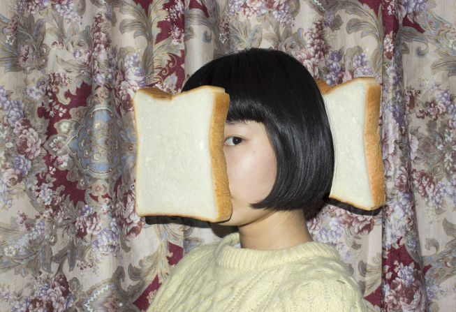 Sandwich, 2013 -- An excellent example of Miyazaki's eccentric personality, Sandwich is pretty self-explanatory. The artist says she didn't have a specific purpose when composing the piece -- she simply thought it would be amusing. 