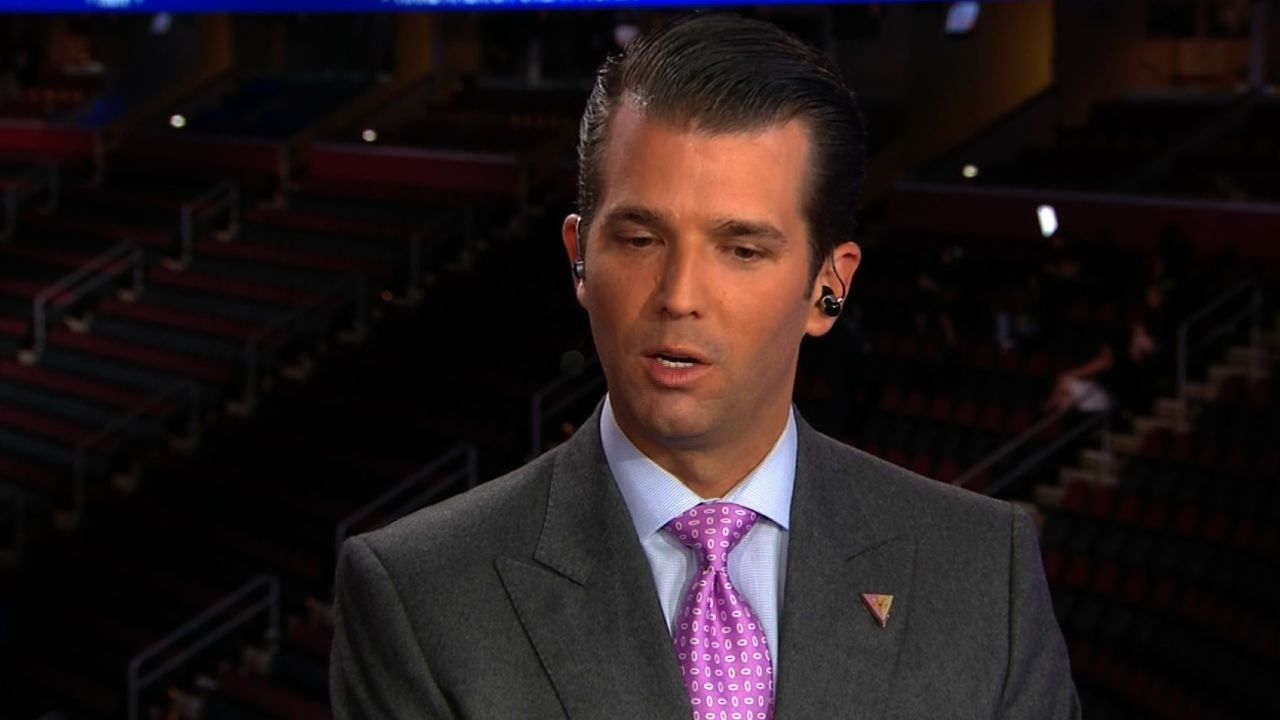 Trump Jr. 'I didn't say anything about the Holocaust' CNN Politics