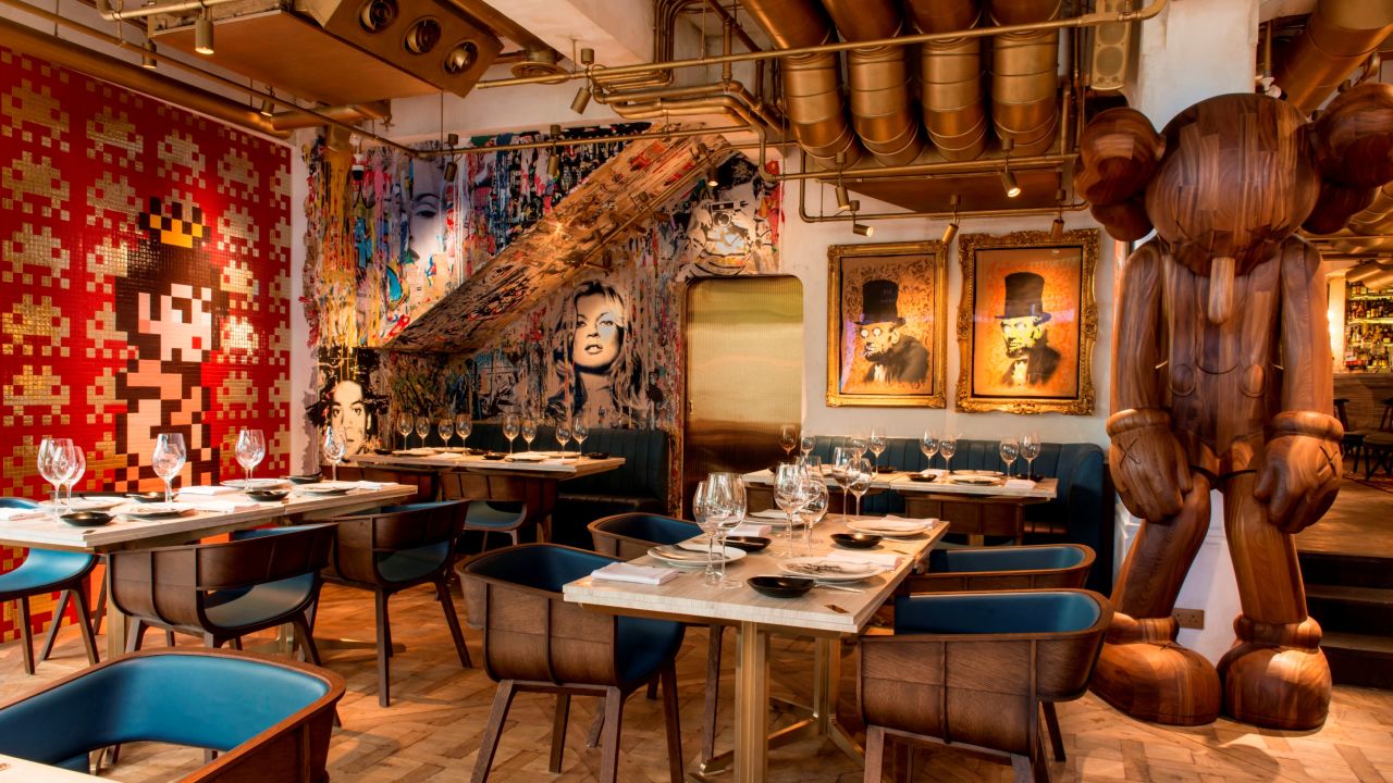 Bibo is filled with works by some of the world's contemporary greats.