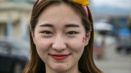 SOKCHO, SOUTH KOREA - JULY 15:  (SOUTH KOREA OUT) Barbie Lim, Broadcasting Jockey for a Pokeon Go Korea Facebook, wears a Pikachu headpiece on July 15, 2016 in Sokcho, South Korea. South Korea is not one of the initial Pokemon Go released countries, nor is the game likely to be released officially any time soon as the South Korean government does not allow Google to use its map; however, South Korean game enthusiasts are now visiting a handful of loophole areas in the north eastern side of the country near the border of North Korea to join the global frenzy of Pokemon Go.  (Photo by Jean Chung/Getty Images)