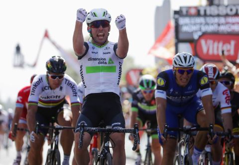 The opening stage was won by Mark Cavendish of Great Britain and Team Dimension Data. Cavendish, a sprinting expert, crossed the finish line ahead of Marcel Kittel of Germany and Etixx-Quick Step and Peter Sagan of Slovakia and Tinkoff.