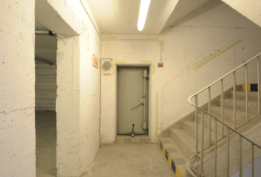 The bunker before transformation. <br /><br />"No one was interested in doing anything with it," says the developer. "But we should not erase history."