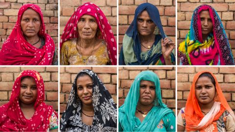 dalit women collage white