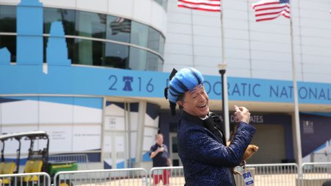 2016 Democratic National Convention in Philadelphia, Pennsylvania.