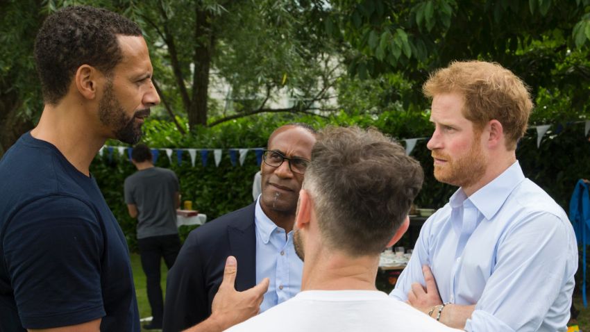 Prince Harry opened up to Manchester United footballer Rio Ferinand about how he regrets not opening up about his mother's death
