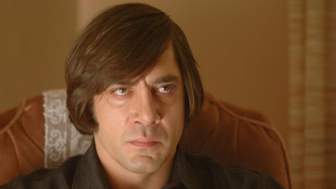 <strong>"No Country for Old Men"</strong>:  Javier Bardem is a hit man in this film adaptation of the Cormac McCarthy novel of the same name. <strong>(Netflix, Amazon Prime) </strong>