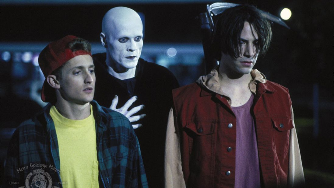 <strong>"Bill & Ted's Bogus Journey"</strong>: Alex Winter, William Sadler and Keanu Reeves star in this 1991 sequel to a most excellent adventure. <strong>(Hulu)</strong>