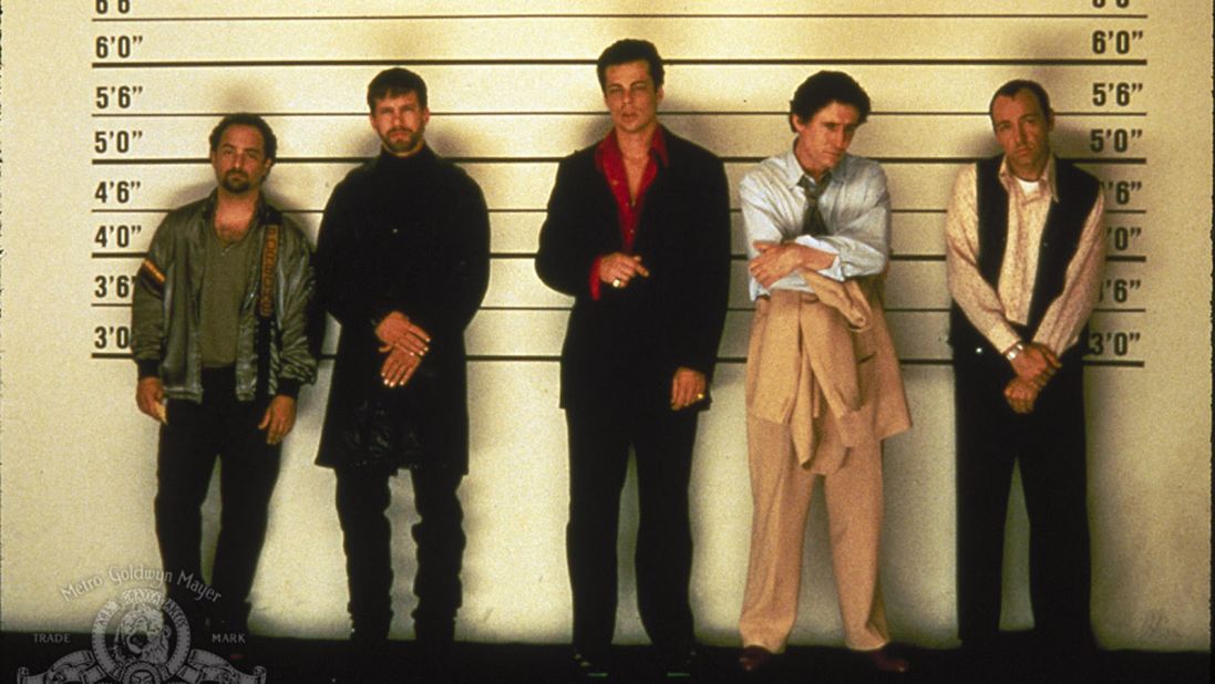 <strong>"The Usual Suspects"</strong>: Fans are still talking about the surprise ending of this crime drama starring Kevin Spacey, Stephen Baldwin, Gabriel Byrne, Benicio Del Toro, and Kevin Pollak. <strong>(Hulu) </strong>