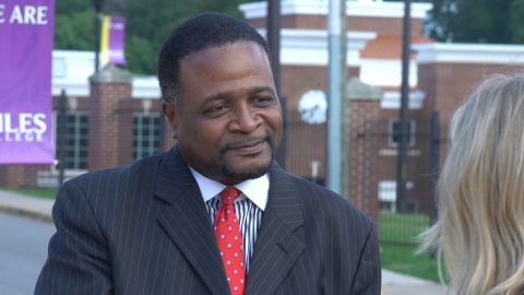 Dr. George French Jr. is the president of historically black Miles College outside of Birmingham, Alabama.