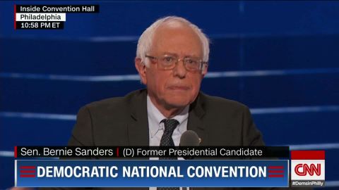 dnc convention bernie sanders election disappointment american future sot_00005118.jpg