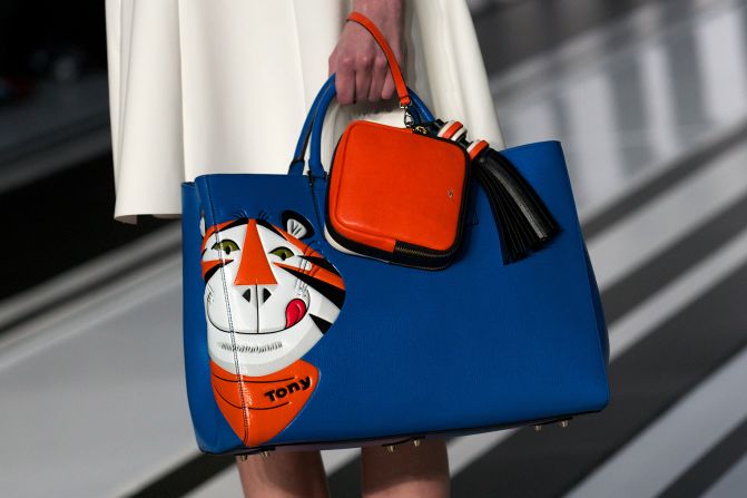 Hindmarch highlights her Counter Culture collection as a favorite past collaboration. "I like the idea of the high-low aspect of fashion, because you can be quite playful. You can do a beautiful bag that's inspired by something as fun as cereal."