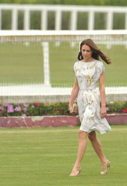 Princess Kate, Duchess of Cambridge, has often been spotted with an Anya Hindmarch purse. 