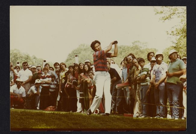 Second-placed Isao Aoki was paired with Nicklaus all four rounds, and the Japanese golfer also beat the American's 1967 scoring milestone. 