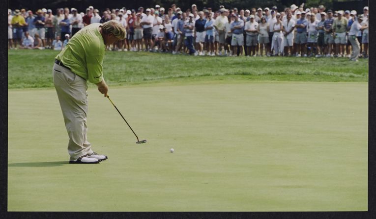 At the 1993 U.S. Open, John Daly became the first golfer to reach the green at the Lower Course's 630-yard par-five 17th hole in two shots.  He repeated the feat at the 2005 PGA.