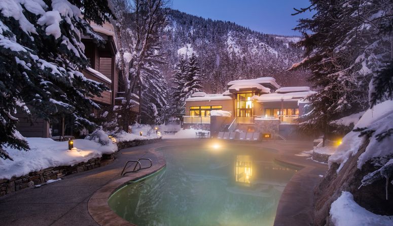 When you can spare a minute from staring at The Gant's sweeping alpine views in Aspen, Colorado, there are five tennis courts, two heated outdoor pools and three jetted hot tubs at the lodge.