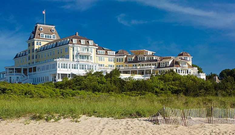 Built just after the Civil War in 1868, the Victorian-style Ocean House in Watch Hill, Rhode Island, is as rich in history as it is in style. The property also boasts a private white-sand beach exclusive to its guests.