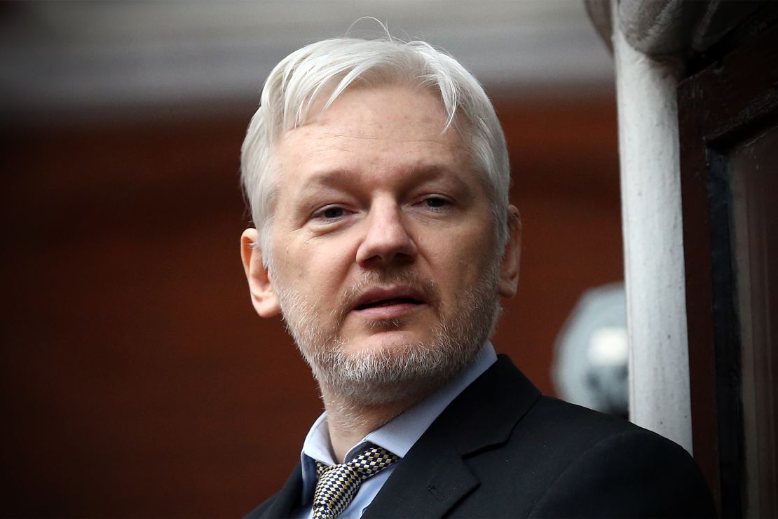 Wikileaks founder Julian Assange has been in the embassy since 2012.