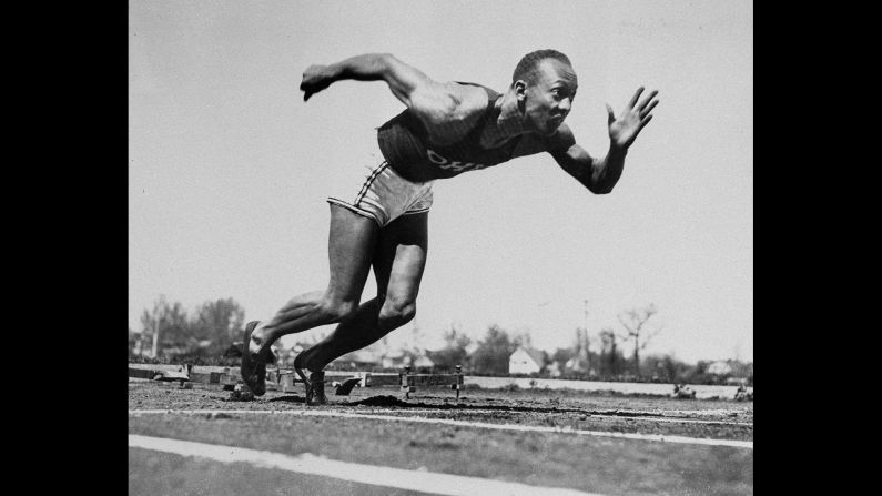 Owens had perhaps the greatest single day in track-and-field history on May 25, 1935. During a college meet in Ann Arbor, Michigan, the "Buckeye Bullet" broke three world records and tied a fourth -- all within a 45-minute span.