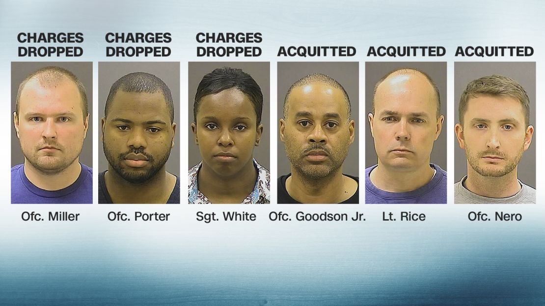 baltimore officers charged t1 last names