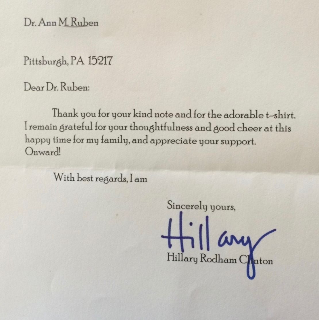 Clinton letter