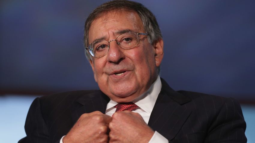 WASHINGTON, DC - OCTOBER 14:  Former Secretary of Defense and director of the Central Intelligence Agency Leon Panetta discuss his new book, 'Worthy Fights,' during an event in the Jack Morton Auditorium at George Washington University October 14, 2014 in Washington, DC. In the book, Panetta writes about his differences with President Barack Obama over military policies in Syria, Iraq and other conflicts.  (Photo by Chip Somodevilla/Getty Images)
