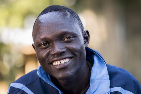 Paul Amotun Lokoro fled war in his home country of South Sudan. Years later, the 24-year-old is aiming to not just compete, but thrive at the Olympic Games."I want to win a gold," he says. "If I win the race, I will be famous!" 