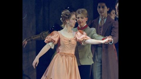 Chelsea, 13, rehearses in December 1993 before performing in the Washington Ballet's holiday production of "Nutcracker."