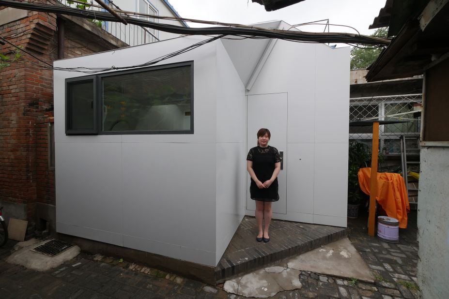 Architecture firm the People's Architecture Office (PAO) is seeking to rehabilitate Hutong homes through the use of a plugin modules, formed of steel and glass panels, which contain insulation, wiring, and windows.