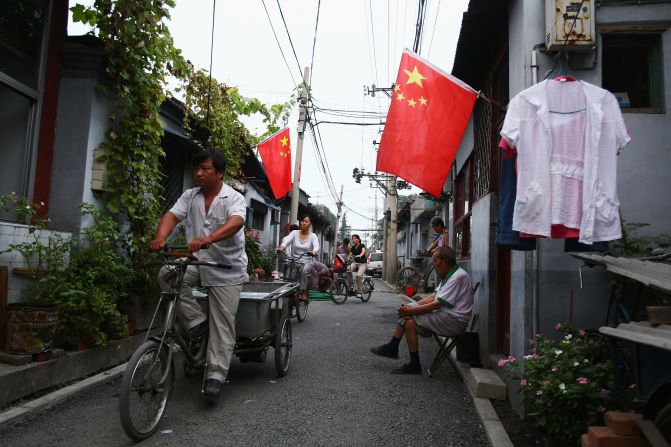 The Hutongs are dotted around the Chinese capital. They are popular attractions for tourists, offering some respite from an increasingly hectic city. 