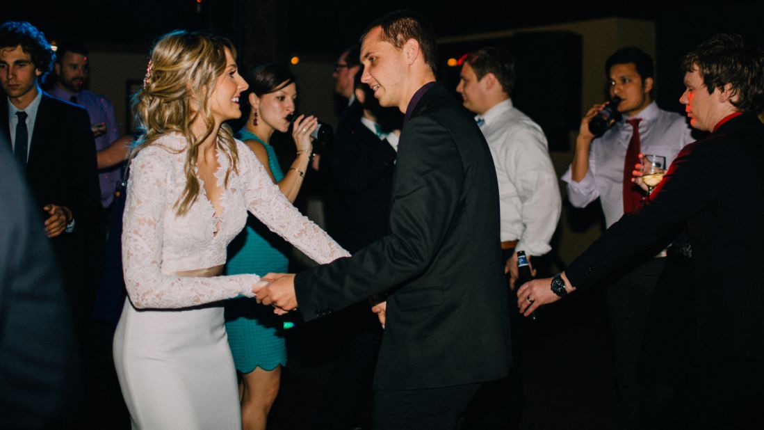 At the reception, the newlywed Leeanne Mako persuaded Galinsky to join her for a dance. "Before he went onto the dance floor, Jimmy recalls (Evgeny) giving him a look like, 'Is this OK with you?' " she said.  