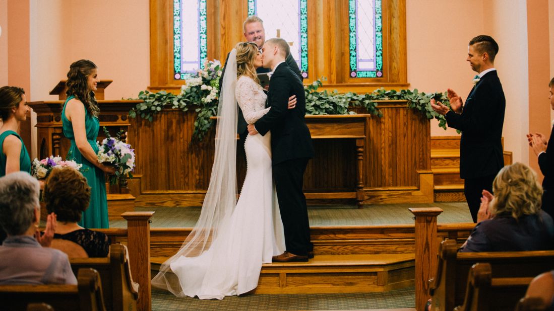 Hester and Mako were married April 30 in an intimate ceremony in a historic Ohio church. 