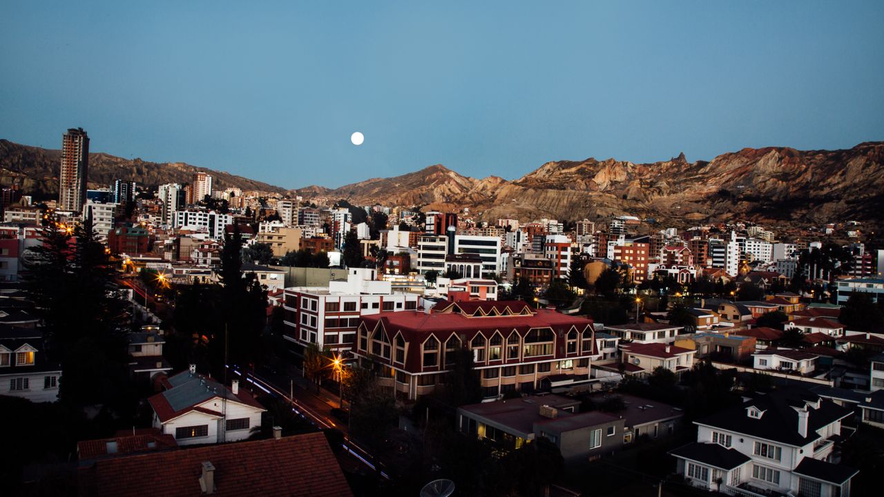Perched at 11,910 feet above sea level, La Paz is the world's highest capital city.