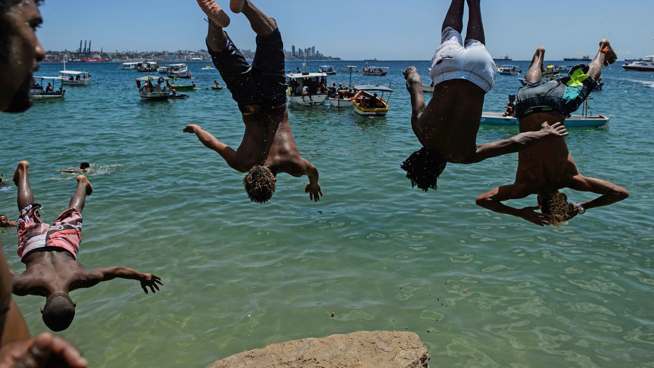 The Bahia Coast is a popular vacation spot for the locals.