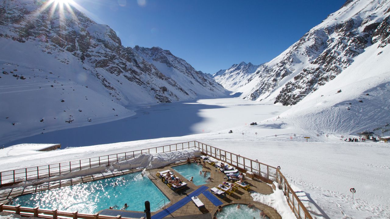 Don't forget it's winter in the Southern Hemisphere, so you can dust off your skis at South America's oldest ski resort. Originally a railway refuge, Hotel Portillo was expanded into its current 125-room form in 1949.