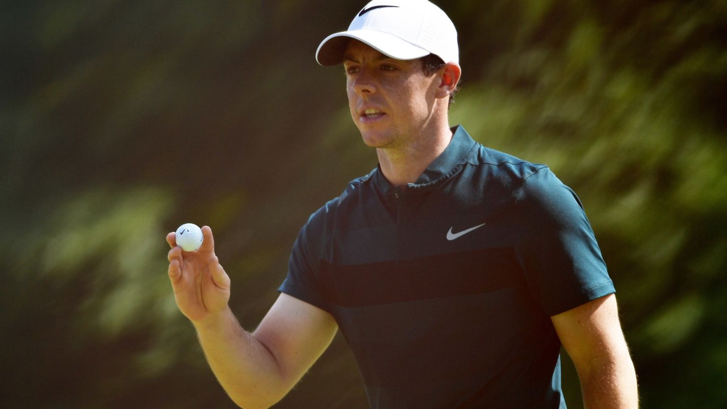 Rory McIlroy during the first round of the PGA Championship at Baltusrol Golf Club in Springfield, New Jersey, on July 28.