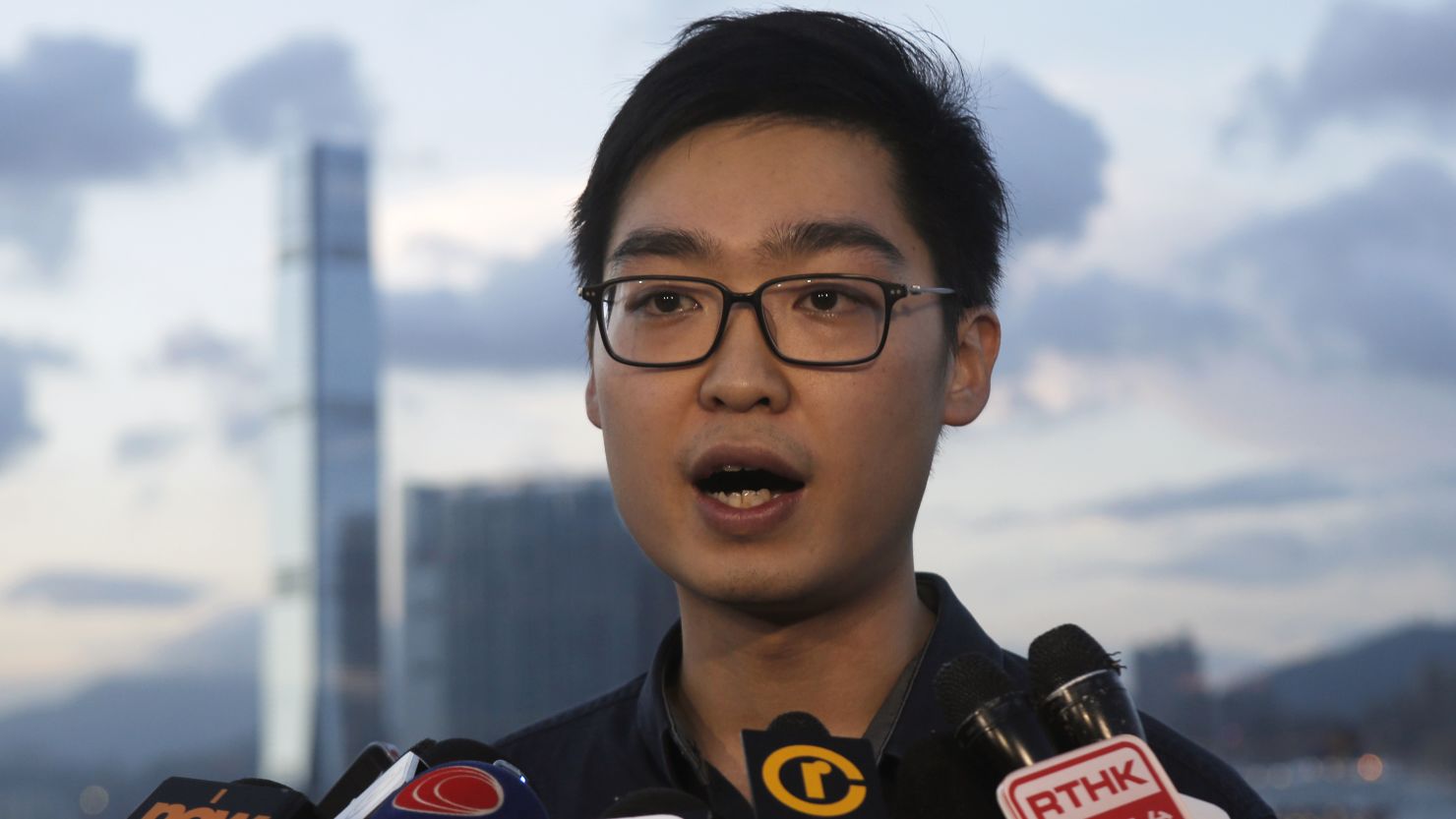 Chan Ho-tin of the Hong Kong Nationalist Party was seeking to run in the September elections.