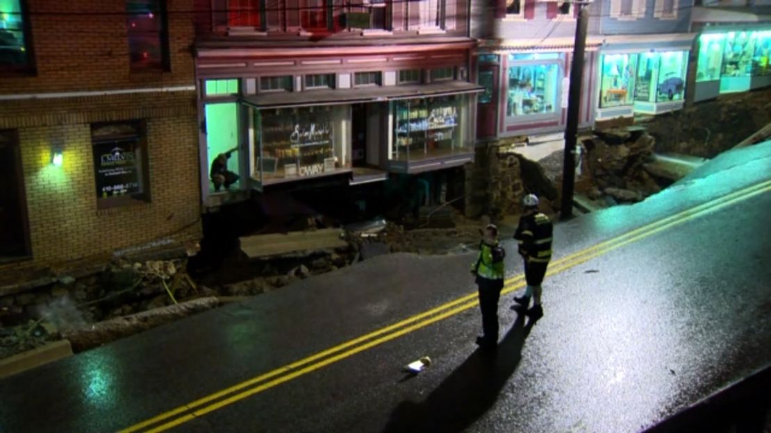Ellicott City's Main Street was ravaged by the weekend flooding.