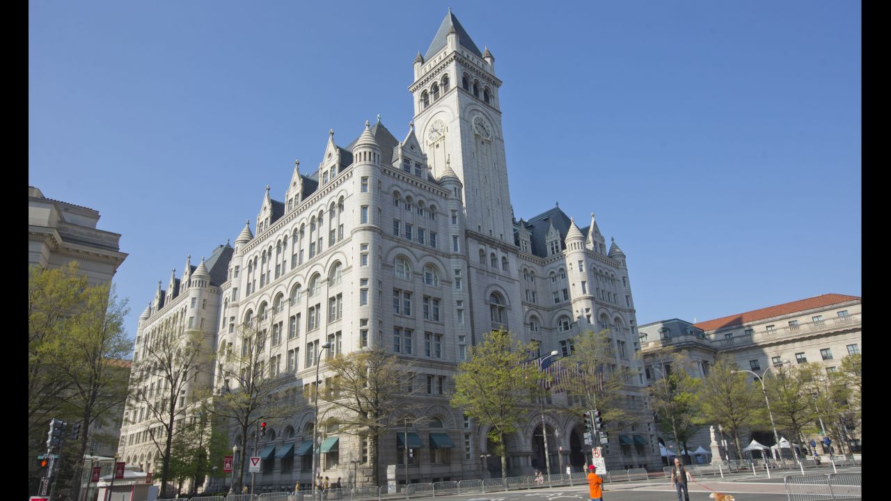 The Old Post Office in Washington is scheduled to open in September as a Trump International Hotel. The building was constructed between 1892 and 1899.
