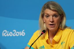 Kitty Chiller the Australian Olympic Team Chef de Mission 