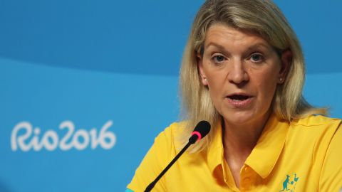 Kitty Chiller the Australian Olympic Team Chef de Mission