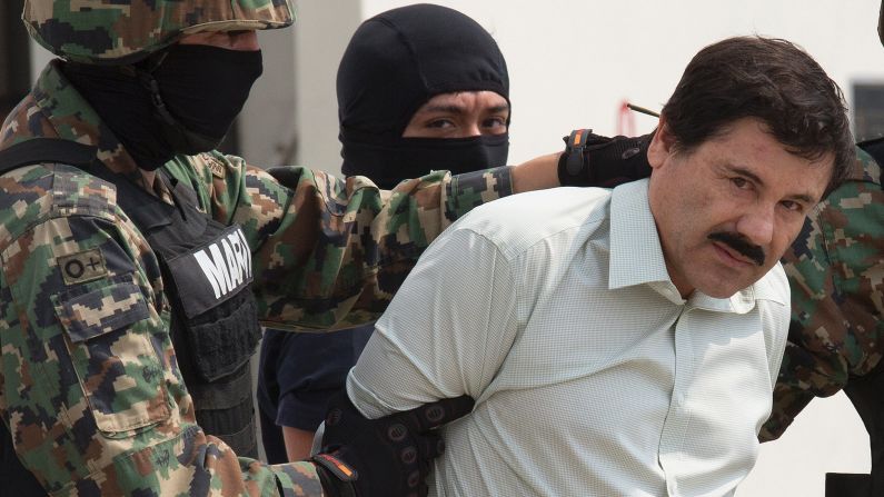 Mexican drug lord Joaquin "El Chapo" Guzman <a href="index.php?page=&url=http%3A%2F%2Fwww.cnn.com%2F2017%2F01%2F19%2Fus%2Fel-chapo-guzman-turned-over-to-us%2Findex.html" target="_blank">has been extradited to the United States</a>, where he faces six indictments.