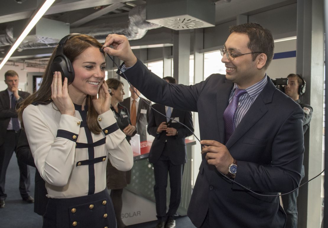 Catherine, Duchess of Cambridge, patron of Ainslie's 1851 Trust, opened the "Tech Deck" Education Center at the team's Portsmouth base in May.
