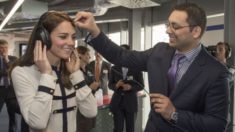 Catherine, Duchess of Cambridge, patron of Ainslie's 1851 Trust, opened the "Tech Deck" Education Center at the team's Portsmouth base in May.
