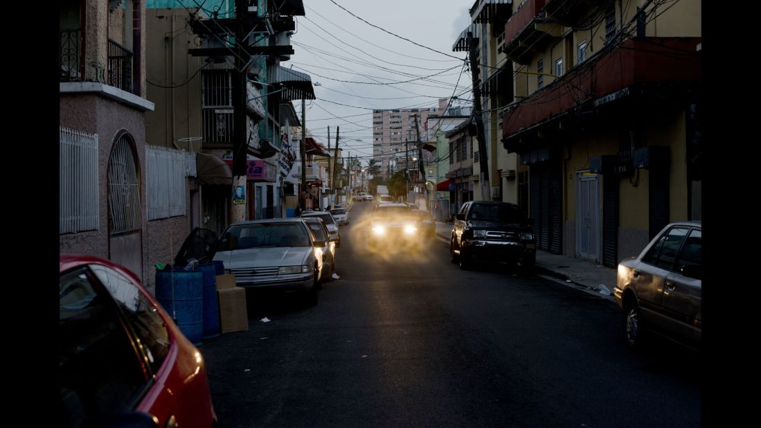 Drake visited Puerto Rico for five days in July to photograph the Zika epidemic. Her travels included the Santurce neighborhood of San Juan, which is seen here.