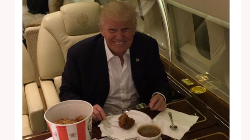 black guy eating kfc