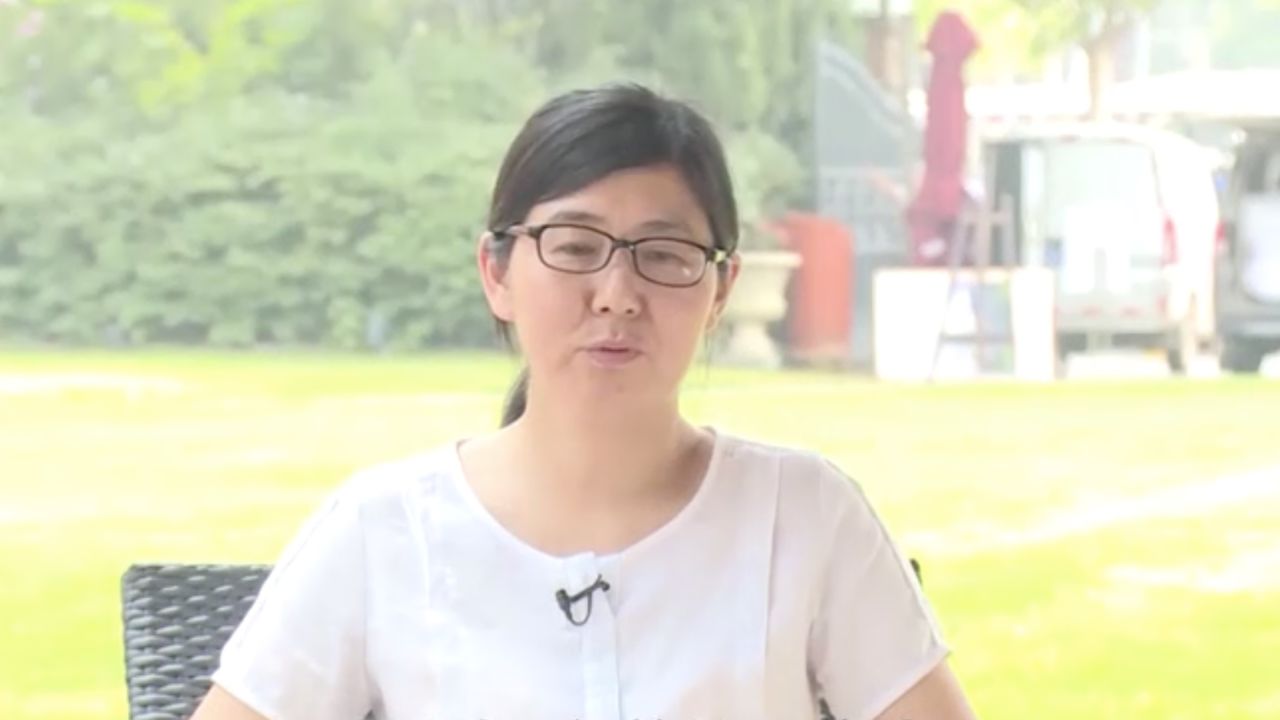 Lawyer Wang Yu seen in an apparent confession video released online. 