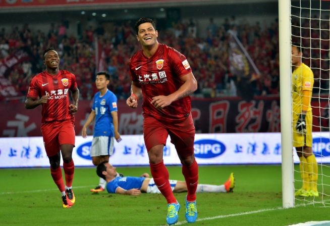 On June 30, Brazil forward Hulk became the Chinese Super League's most expensive signing, after joining Shanghai SIPG from Russian club Zenit St. Petersburg for  €55.8 million ($60.8 million).